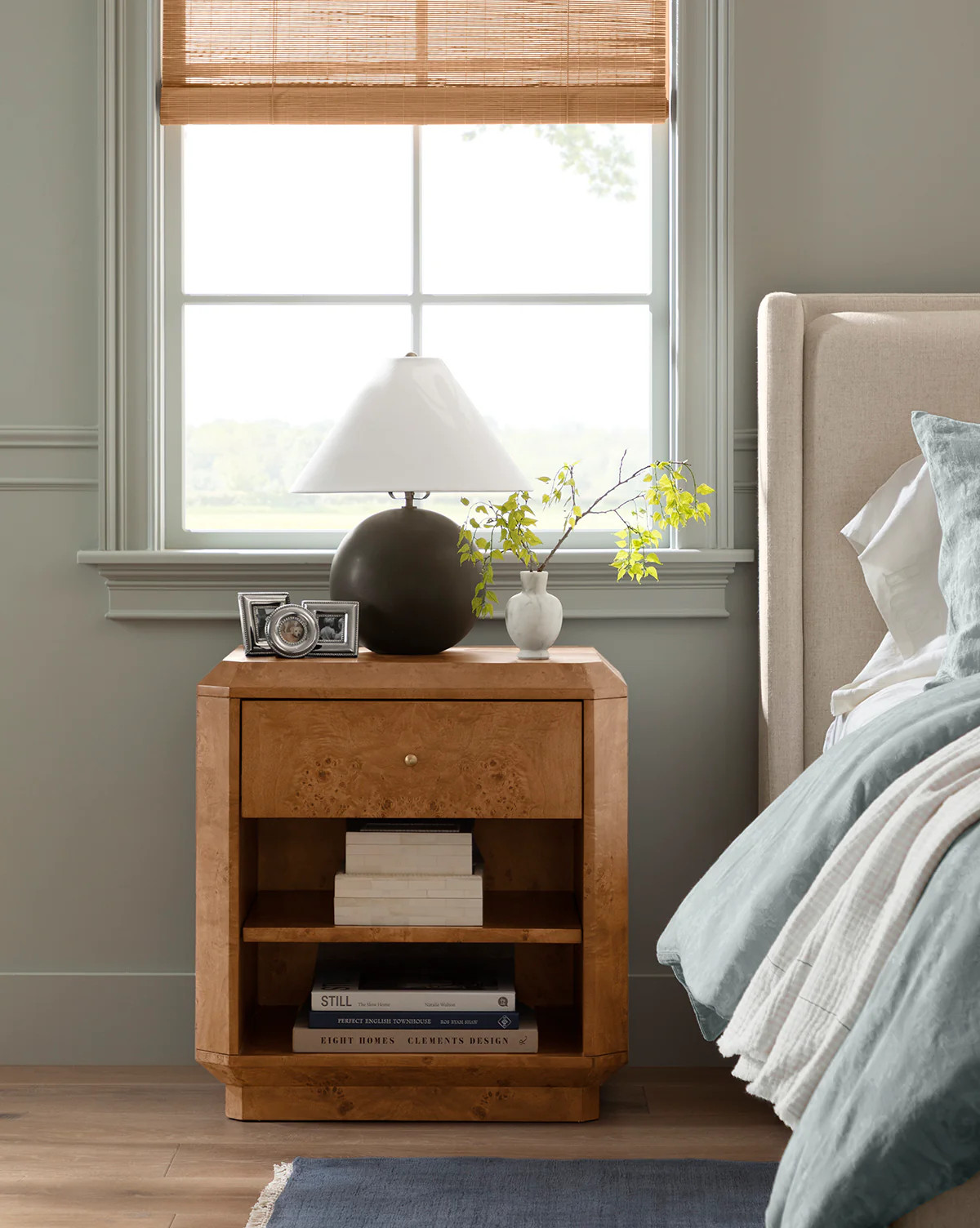 Tali Burl Wood Nightstand | McGee & Co. (US)
