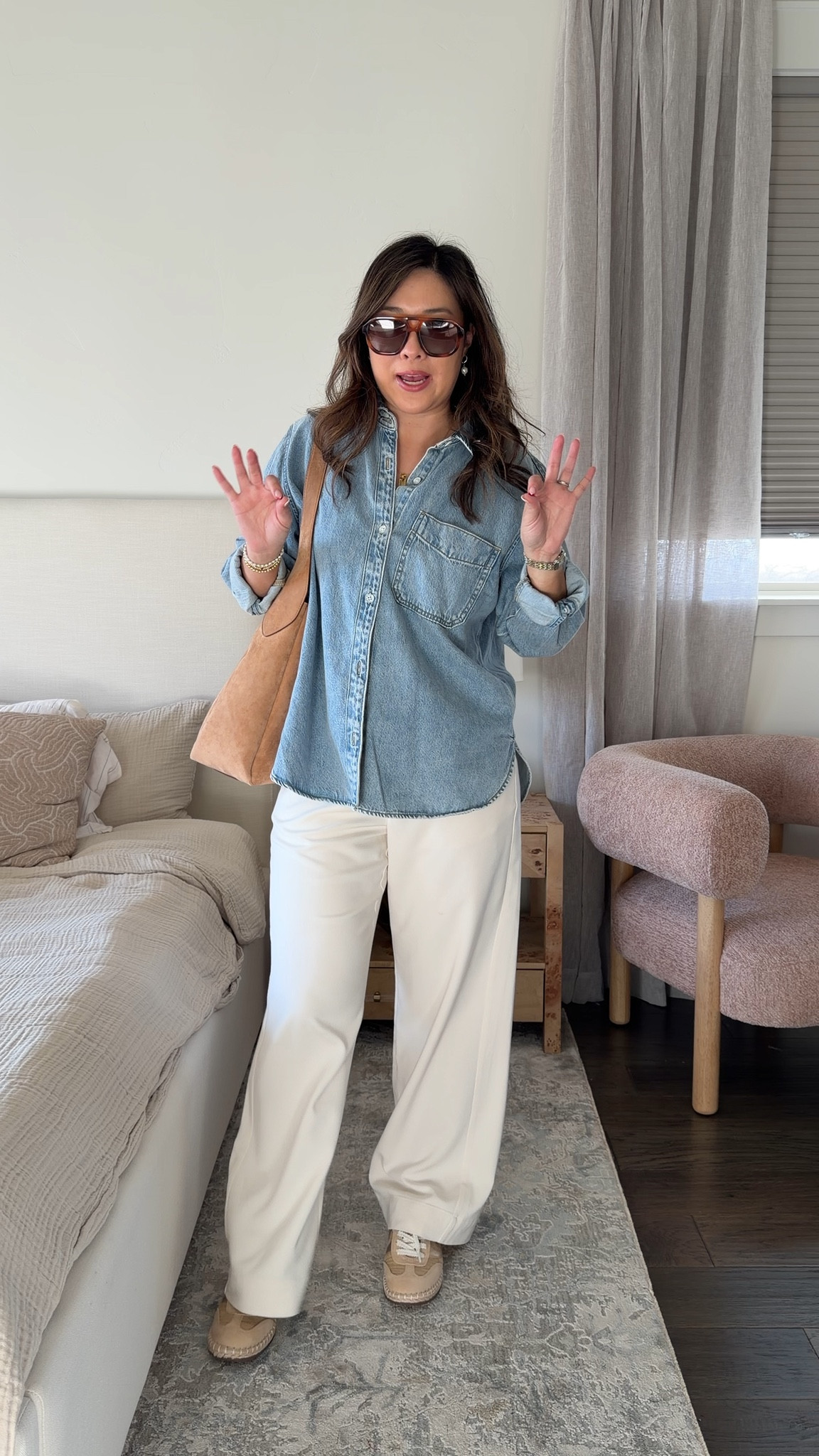 Target outfit 
Denim Shirt: Large
Pants: Medium Regular 