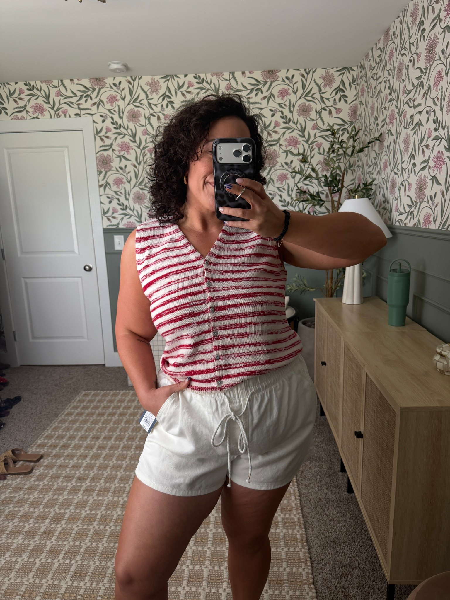 @Target outfit of the day for summer! Amandareederblog is wearing size large on the bottom and medium on top! 

4th of July outfit inspo summer outfit inspo 

#LTKMidsize #LTKootd #LTKSeasonal