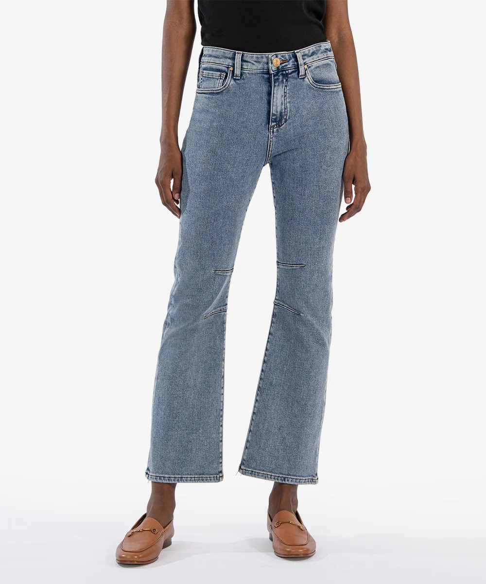 Kelsey High Rise Fab Ab Flare - Kut from the Kloth | Kut From Kloth
