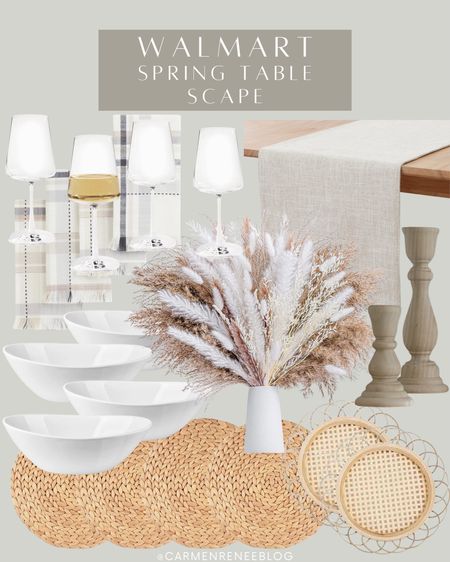 Walmart spring table scape!

Home decor, spring decor, table decor, glasses, dishwater, vase, table decor

#LTKstyletip #LTKSeasonal #LTKhome