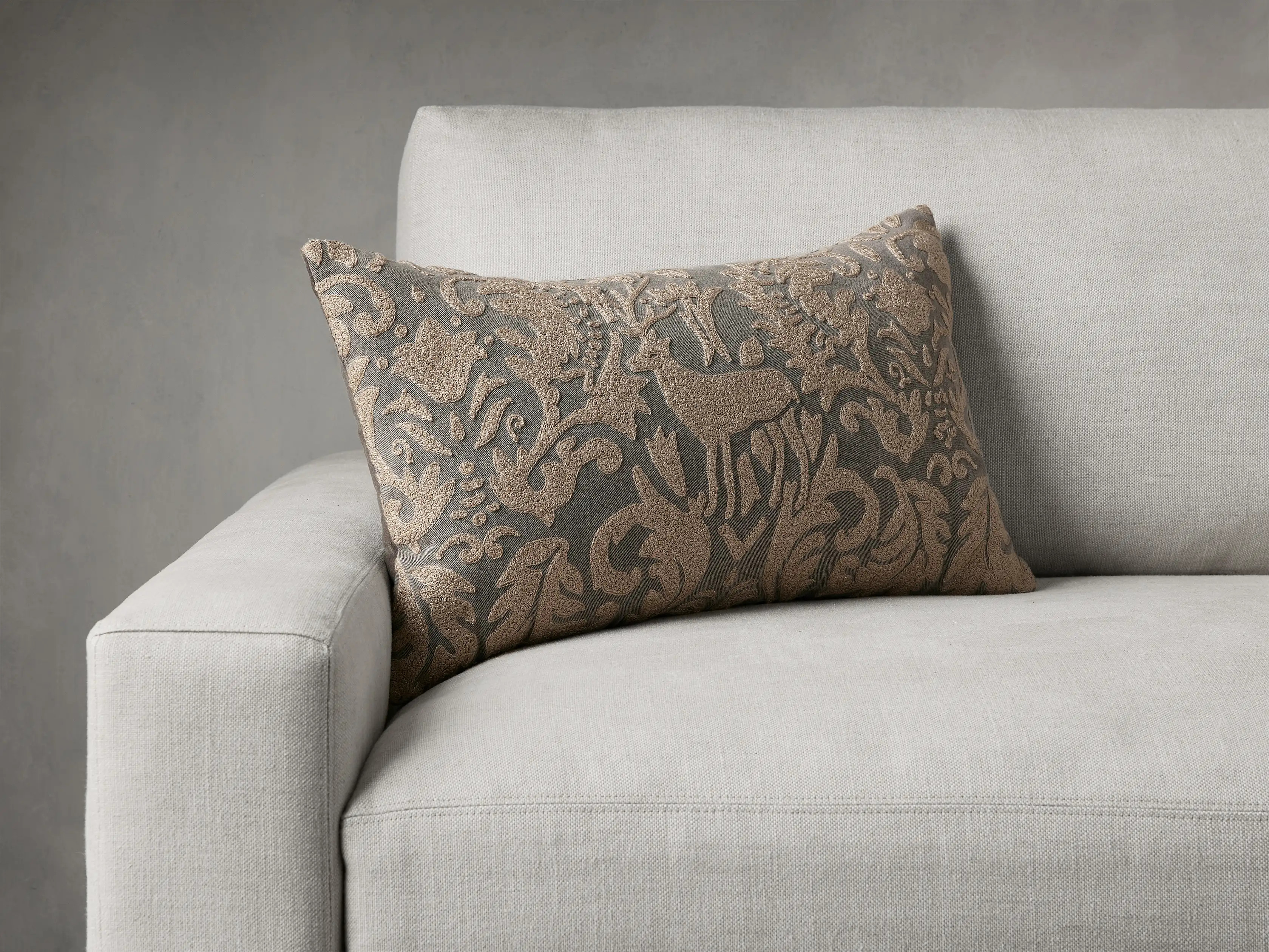 Woodland Lumbar Pillow Cover | Arhaus