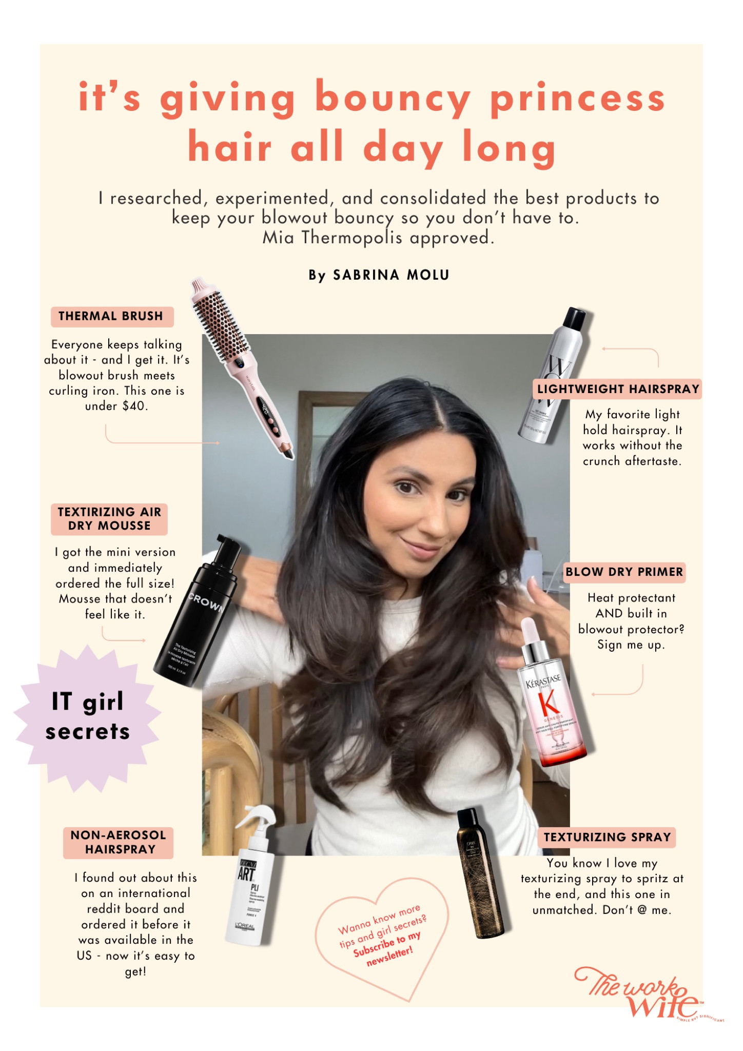 I researched, experimented, and consolidated the best products to keep your blowout bouncy so you don’t have to. Mia Thermopolis approved! ✨

Hair Styling Products
Hair Care Products

#LTKBeauty #LTKStyleTip #LTKFindsUnder100