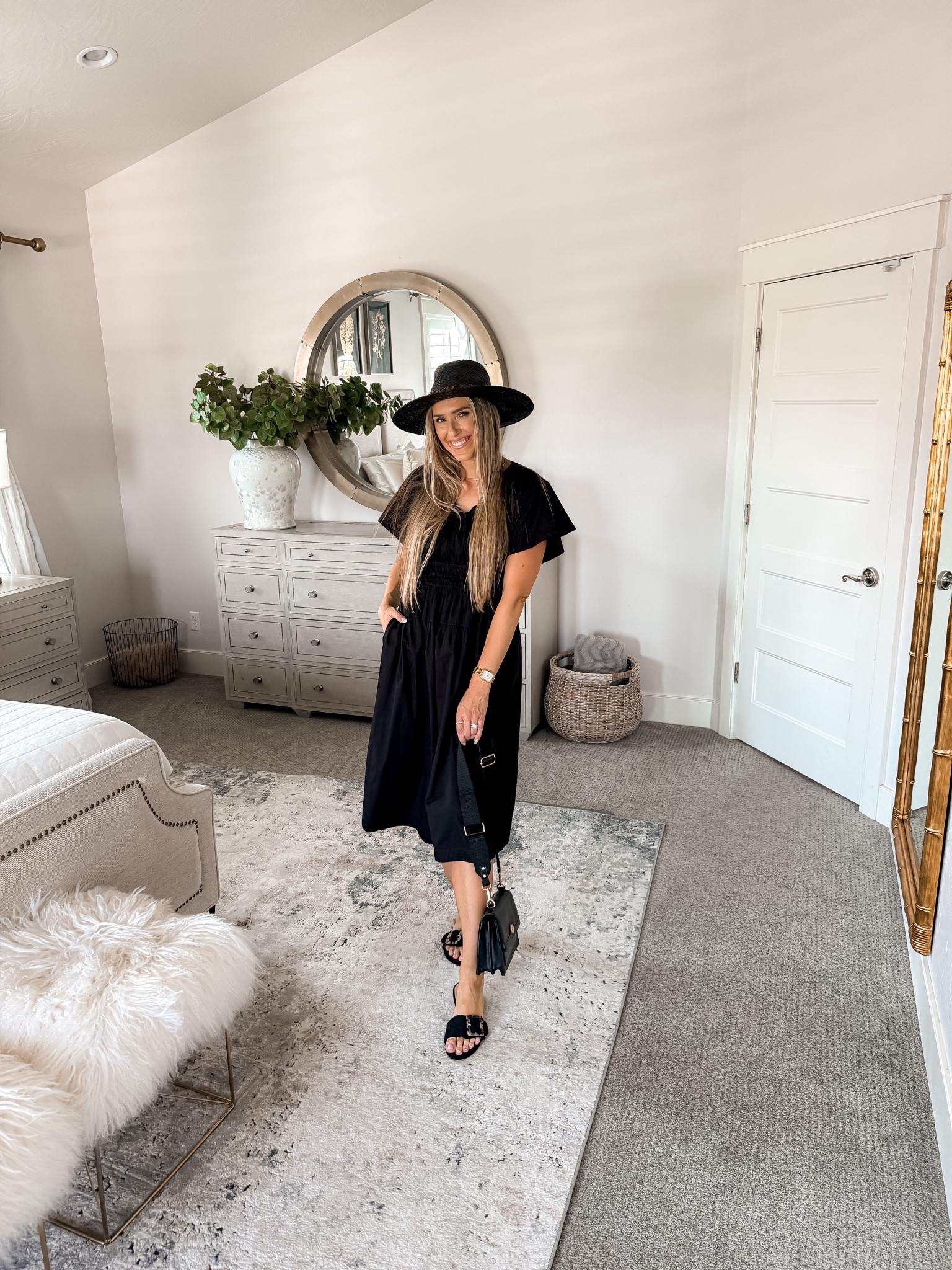 $34 vs $273 for a similar version! Save $239!! AND SUCH INCREDIBLE QUALITY! Better than the Nordstrom Anniversary sale. Worth getting in both colors! When adding to your closet, choose items that are classic and make it SIMPLE for you to get ready in the morning so you'll actually get out of those sweatpants (but only when you want to!) 😉 I LOVE dresses because they are a simple way to do that! These are SO COMFY!

These pull-on dresses run large! Order 1 size down. For reference, I'm 5'8" and wearing an XS (and I never wear XS).

You do NOT need to spend a lot of money to look and feel INCREDIBLE! I’m here to help the budget conscious get the luxury lifestyle.

Walmart Fashion / Affordable / Budget / Women's Casual Outfit / Classic Style / Dress Outfit / Women's Dressy Outfit / Elevated Style / Workwear / Summer Dress / Wedding Guest / Summer Wedding / Country Concert Outfit / Denim Dress / Black Dress / LBD

#LTKfindsunder50 #LTKsalealert #LTKparties