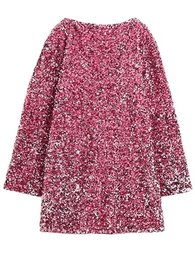 Lentta Women's Sequined Dress Petersham Ribbon Long Sleeve Party Night Out Club Festival Dresses | Amazon (US)