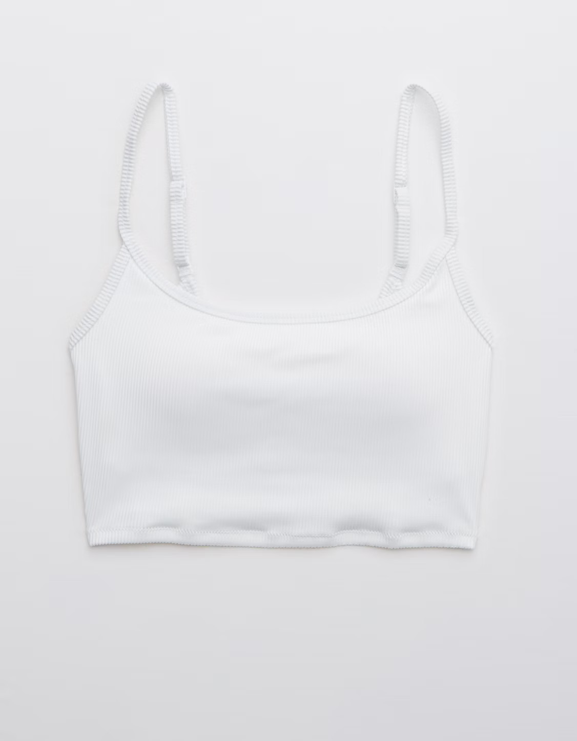 Aerie Ribbed Longline Scoop Bikini Top | American Eagle Outfitters (US & CA)