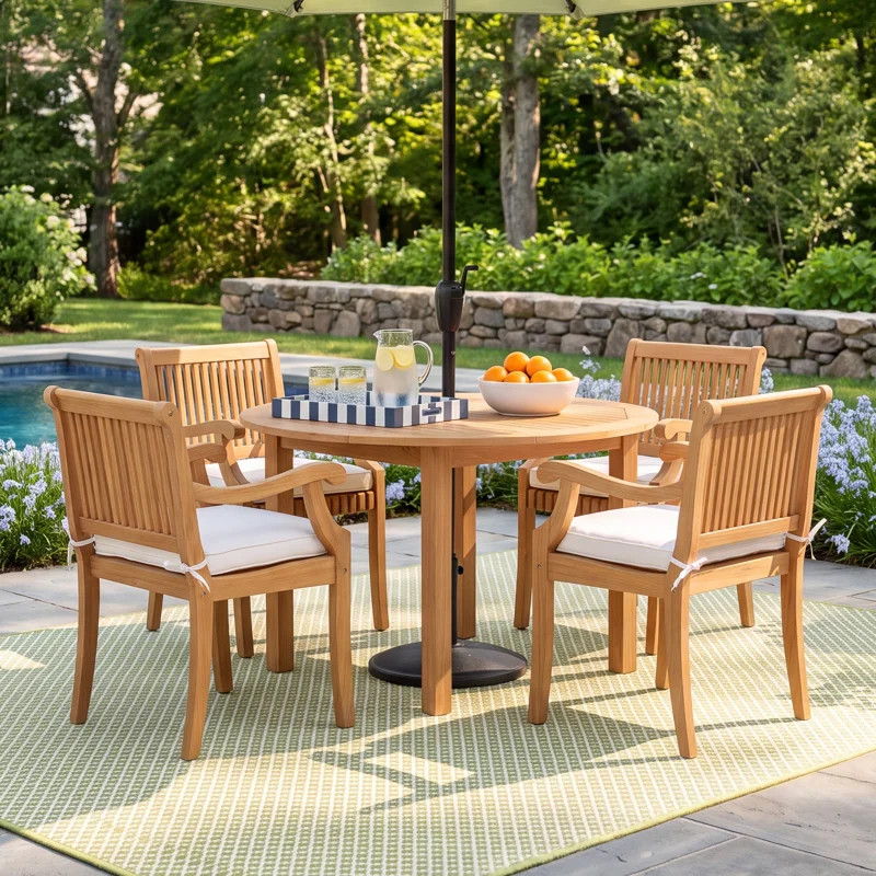 The best kind of luxury? Eating outside with the people you love 🌿✨ Birchlane dining sets make it feel effortless and beautiful 🤍 #SimpleLuxury #OutdoorDining #HostGoals #PatioSeason #LTKHome 

 #LTKSeasonal #LTKHome #LTKSaleAlert