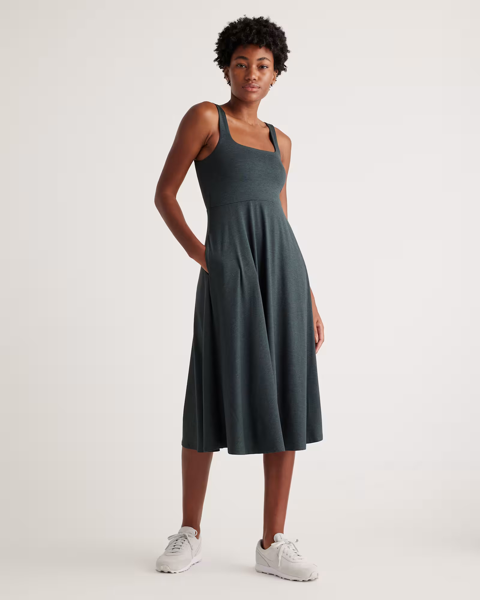 Flowknit Breeze Fit & Flare Dress | Quince