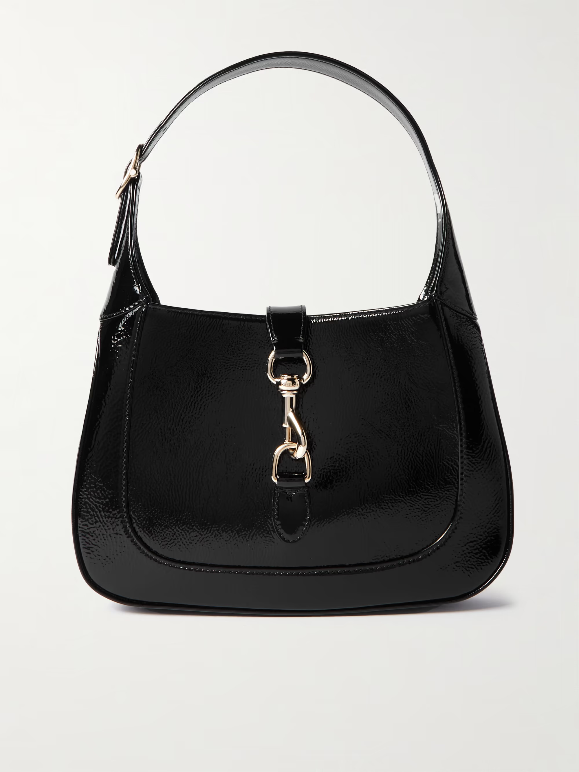 Jackie small patent-leather shoulder bag | NET-A-PORTER (US)