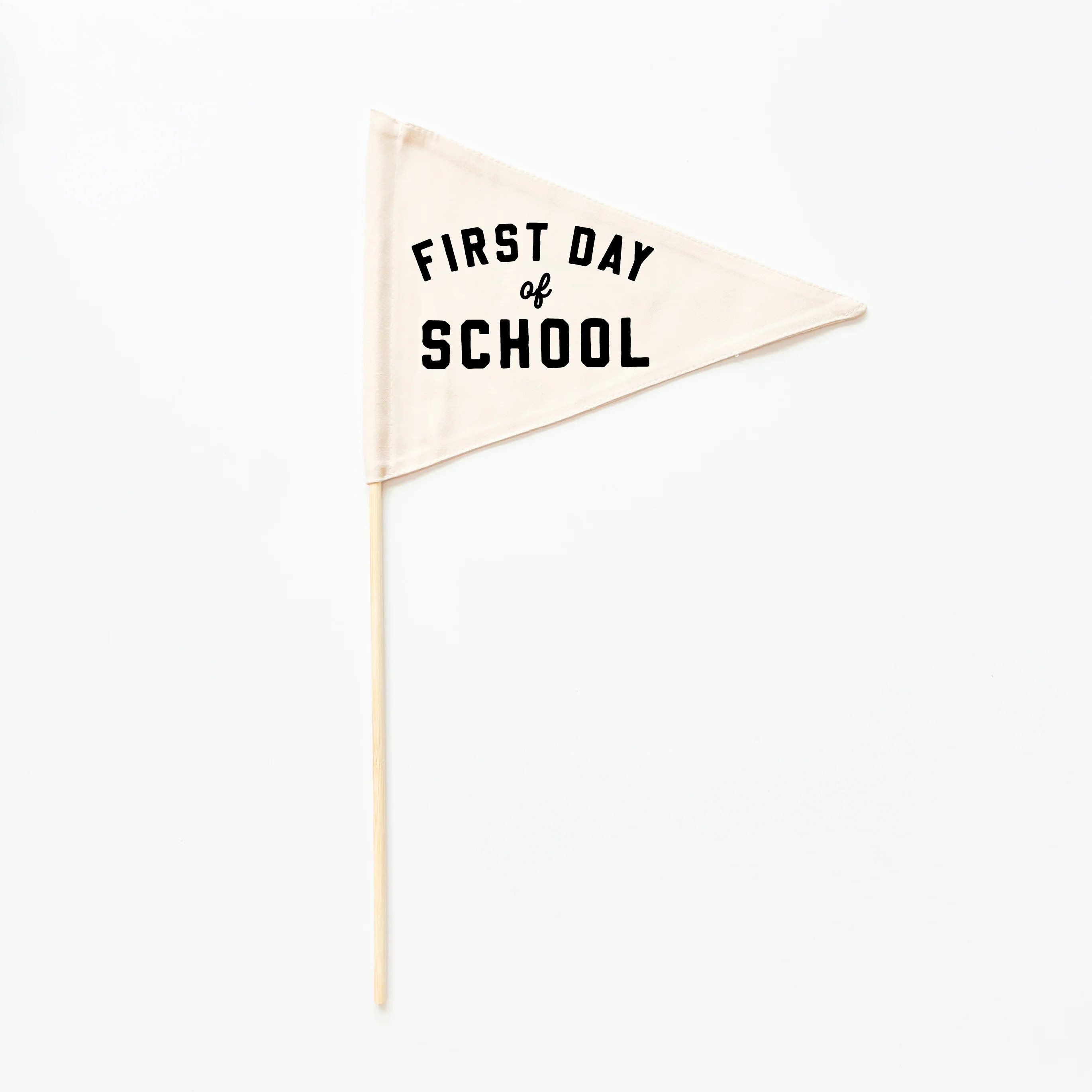 First Day of School Flags: Preschool - 12th Grade {Black} | Hunny Prints