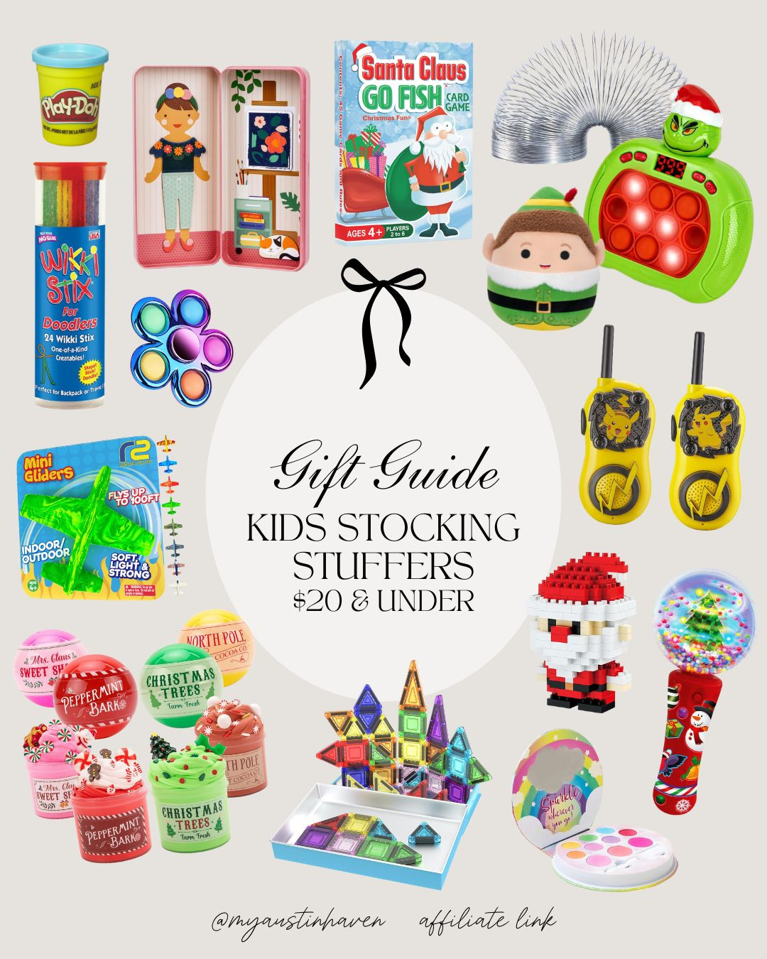 Kids stocking stuffer ideas all from Amazon 🎁 $20 and under, affordable finds, toys, games, arts and crafts, slime, Christmas gifting, holiday gift ideas. 

 #LTKGiftGuide #LTKHoliday #LTKKids