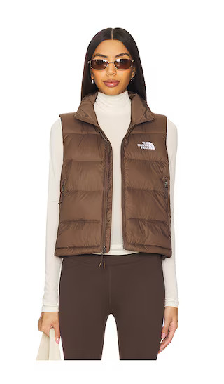Hydrenalite Down A-line Vest in Smokey Brown | Revolve Clothing (Global)