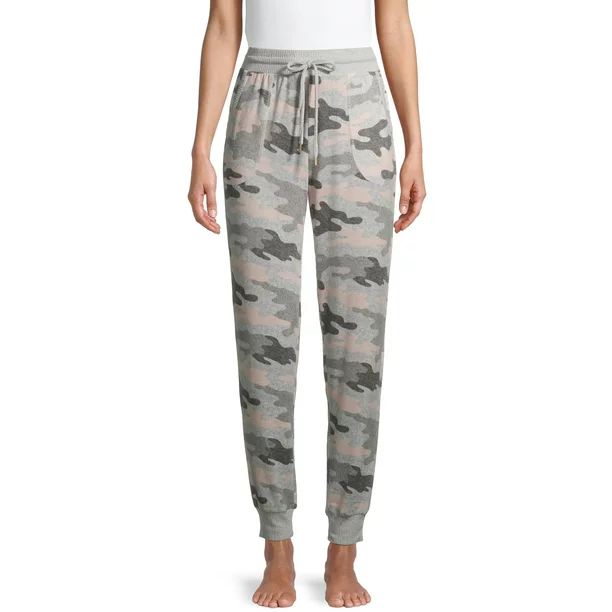 Secret Treasures Women's and Women's Plus Hacci Pajama Joggers | Walmart (US)