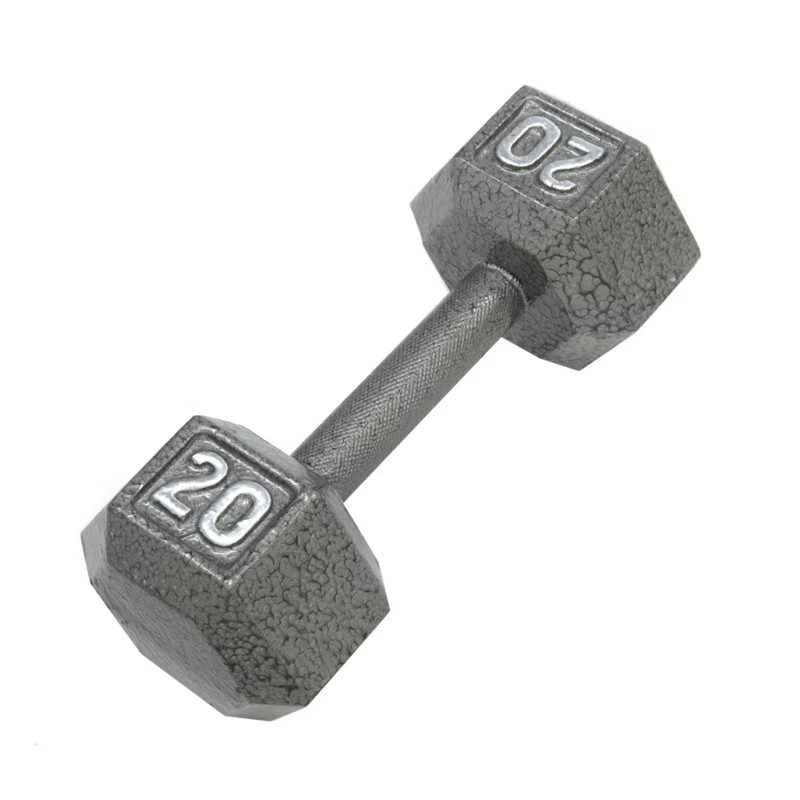 CAP Barbell 20 lb. Solid Hex Dumbbells, 20 Lbs - Free Weights/Bulk at Academy Sports | Academy Sports + Outdoors