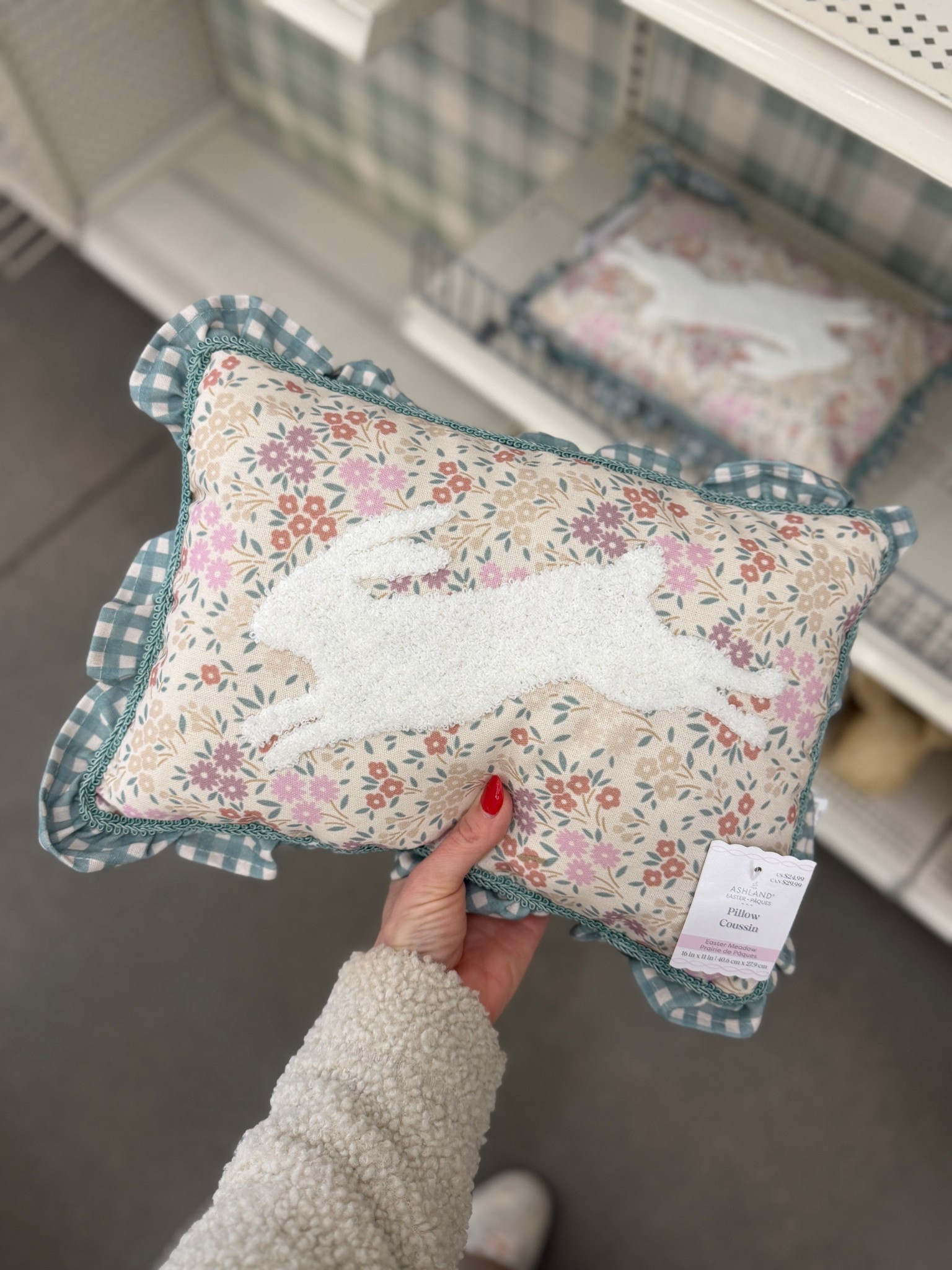 Adorable bunny pillow for spring!

#LTKSaleAlert #LTKHome