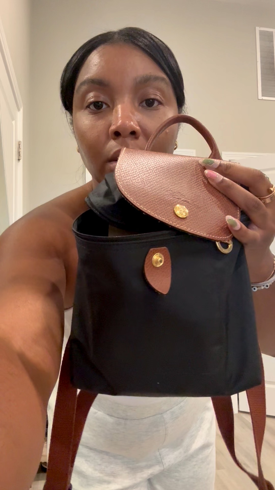 Mini backpack #longchamp #backpack 

#LTKFindsUnder100 #LTKItBag