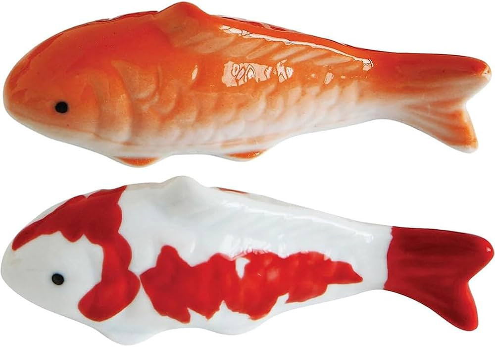 Amazon.com : balacoo Ceramic Fishes: 2pcs Artificial Aquarium Floating Fishes Realistic Floating ... | Amazon (US)