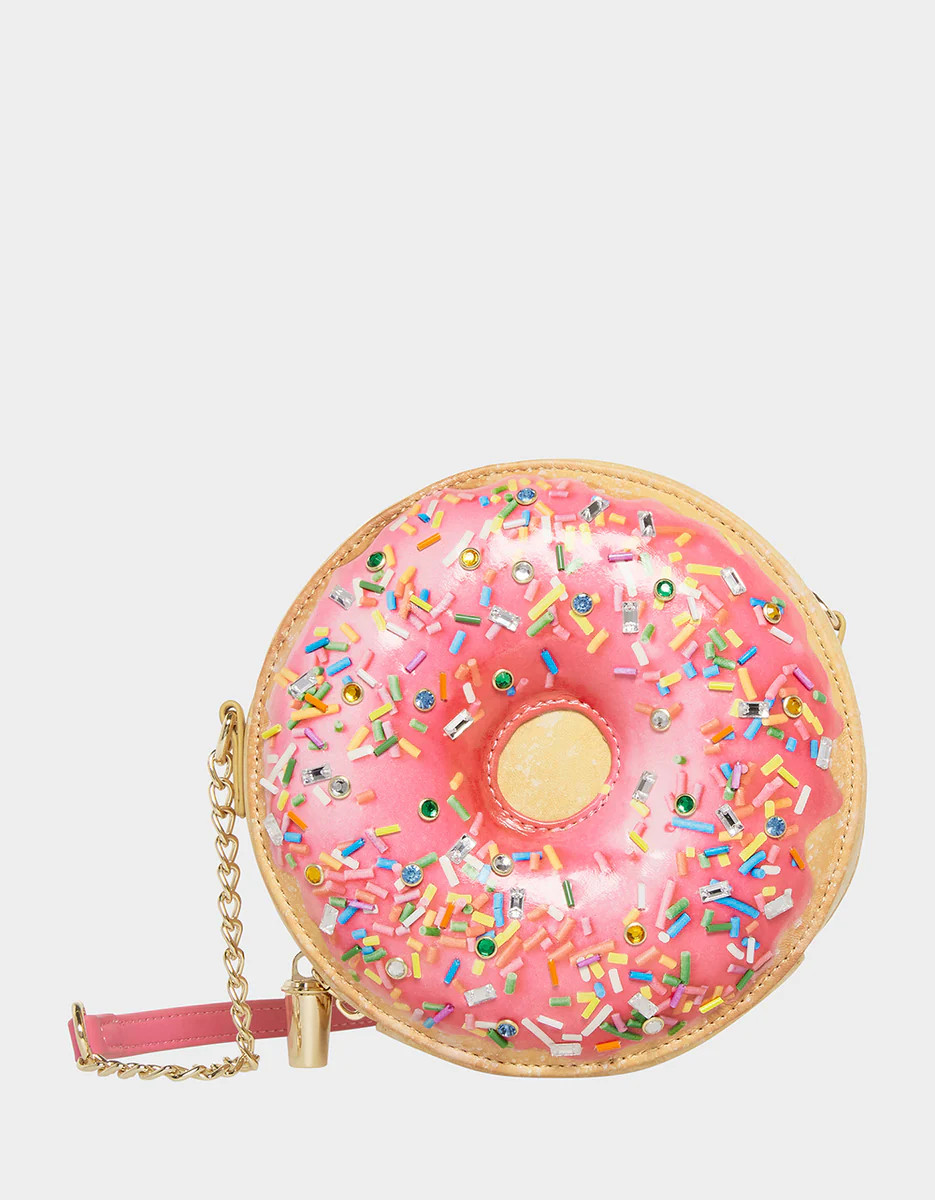KITSCH GLAZY FOR YOU CROSSBODY PINK | Betsey Johnson
