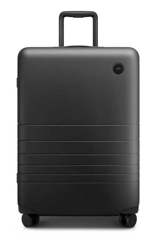 Monos 27-Inch Medium Check-In Spinner Luggage in Midnight Black at Nordstrom | Nordstrom
