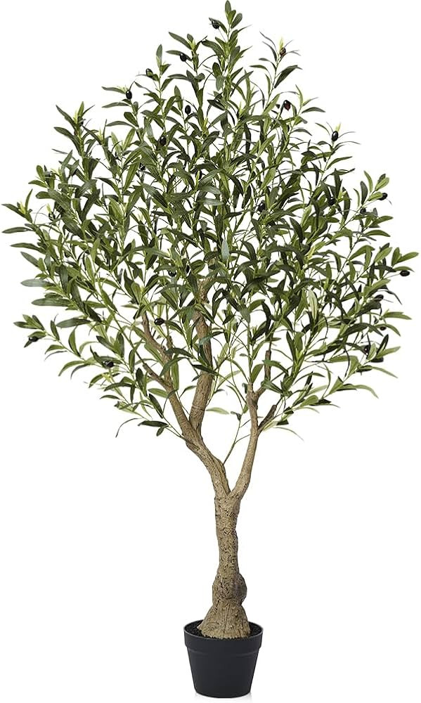 VeriNatural Olivenbaum K\u00fcnstlich Kunstpflanze 150cm Fake Plant Kunststoffpflanzen K\u00fcnst... | Amazon (DE)