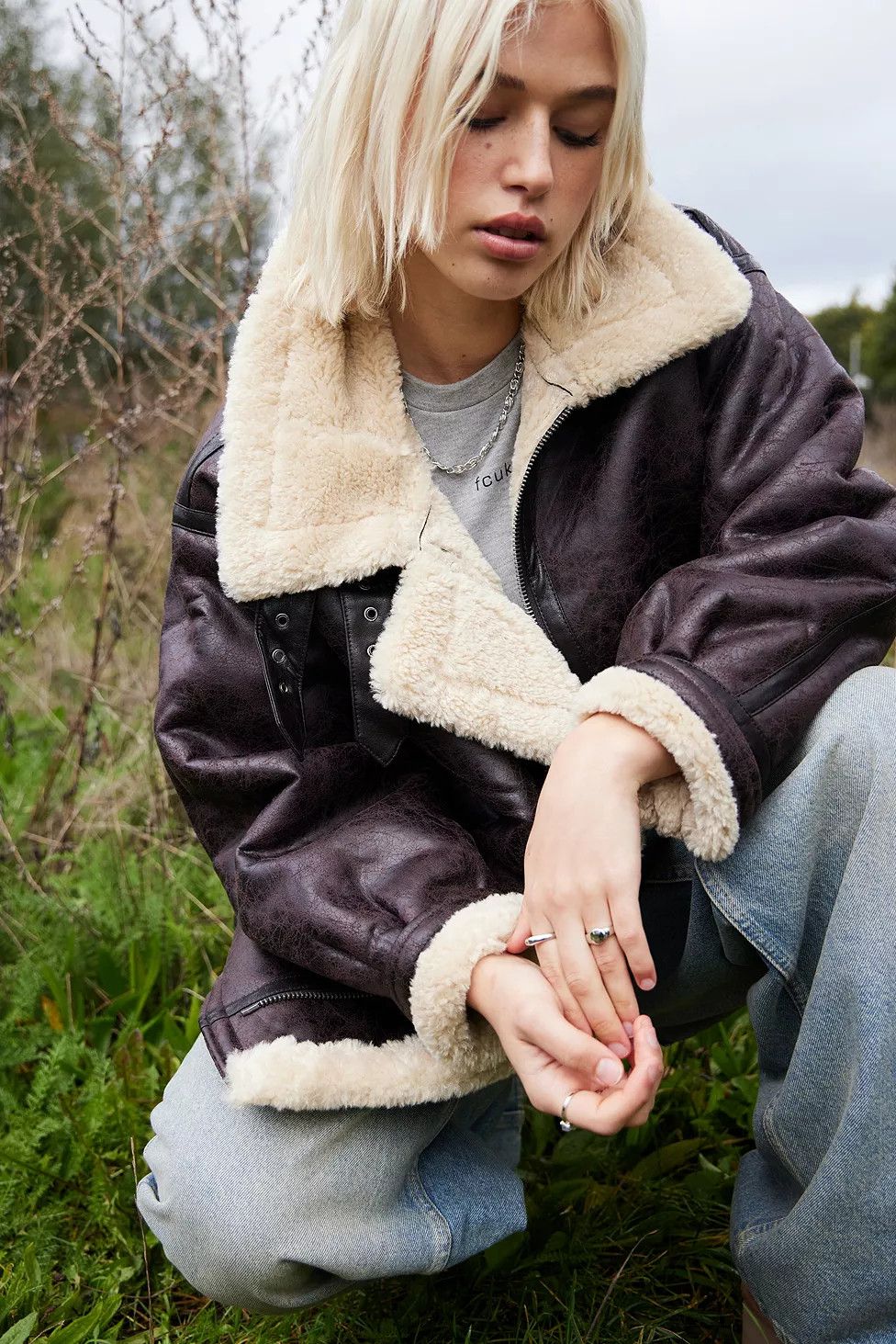 BDG Stevie Aviator Coat | Urban Outfitters (EU)