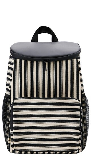 BEIS The Summer Stripe Cooler Backpack in Black. | Revolve Clothing (Global)
