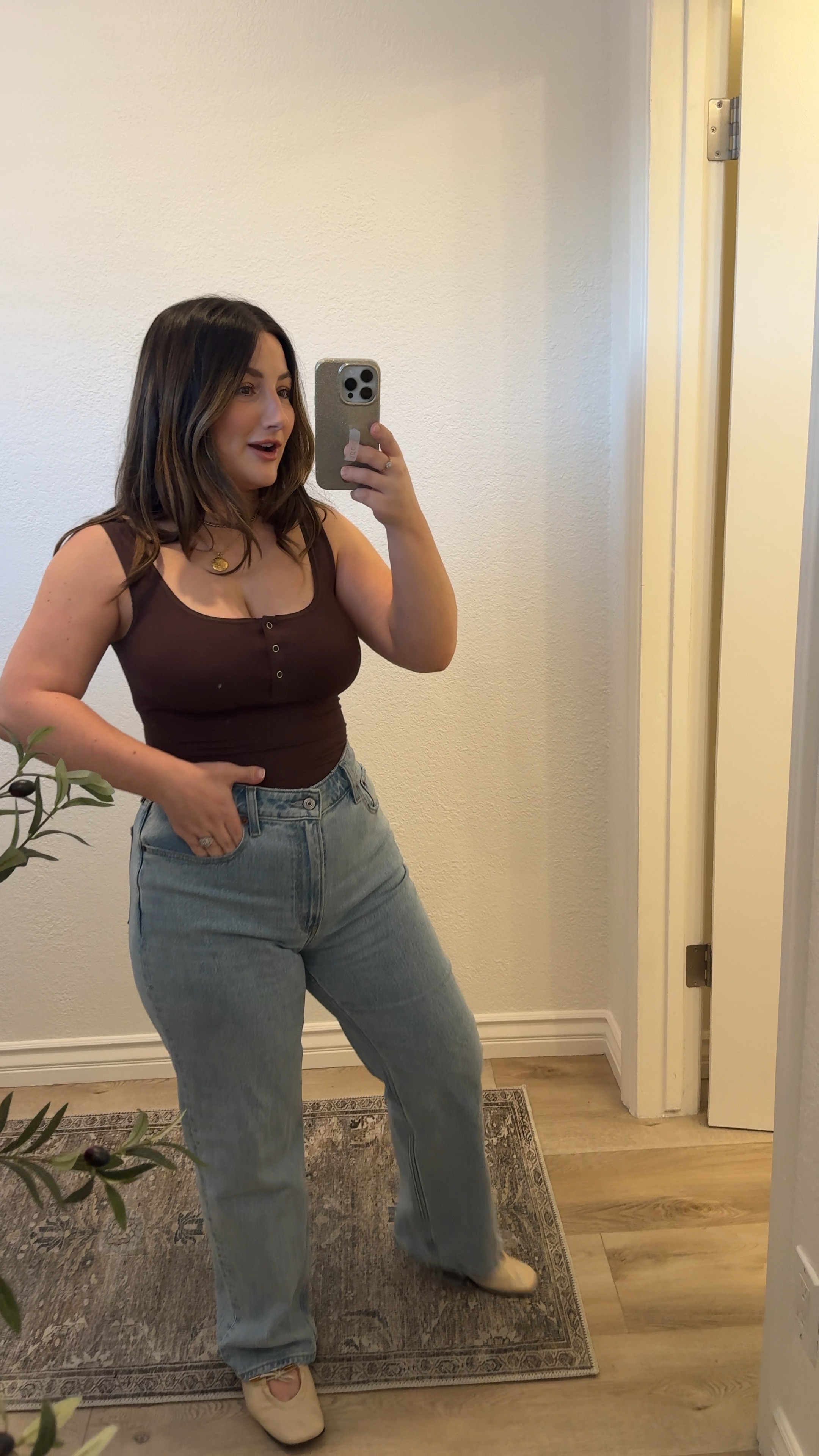 20% off code AFLTK: 
Petite Friendly Abercrombie Denim on sale!!

Sizing:
High Rise 90s Relaxed size 28 short  (runs true to size) 
I’m only 5’0"

#LTKSaleAlert #LTKFallSale #LTKStyleTip