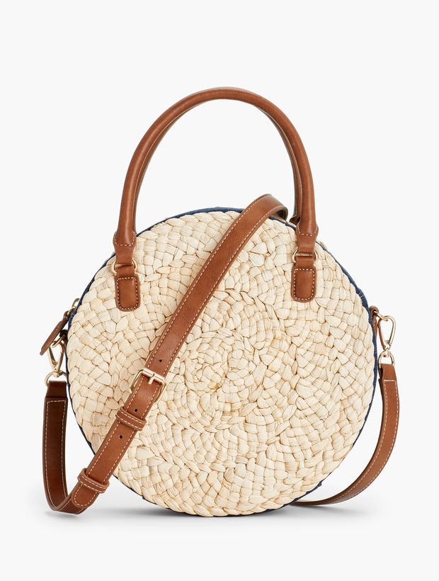 Round Corn Husk Bag | Talbots