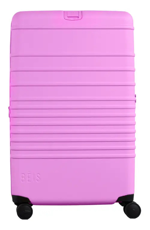 Béis The 29-Inch Check-In Roller in Lavender at Nordstrom | Nordstrom