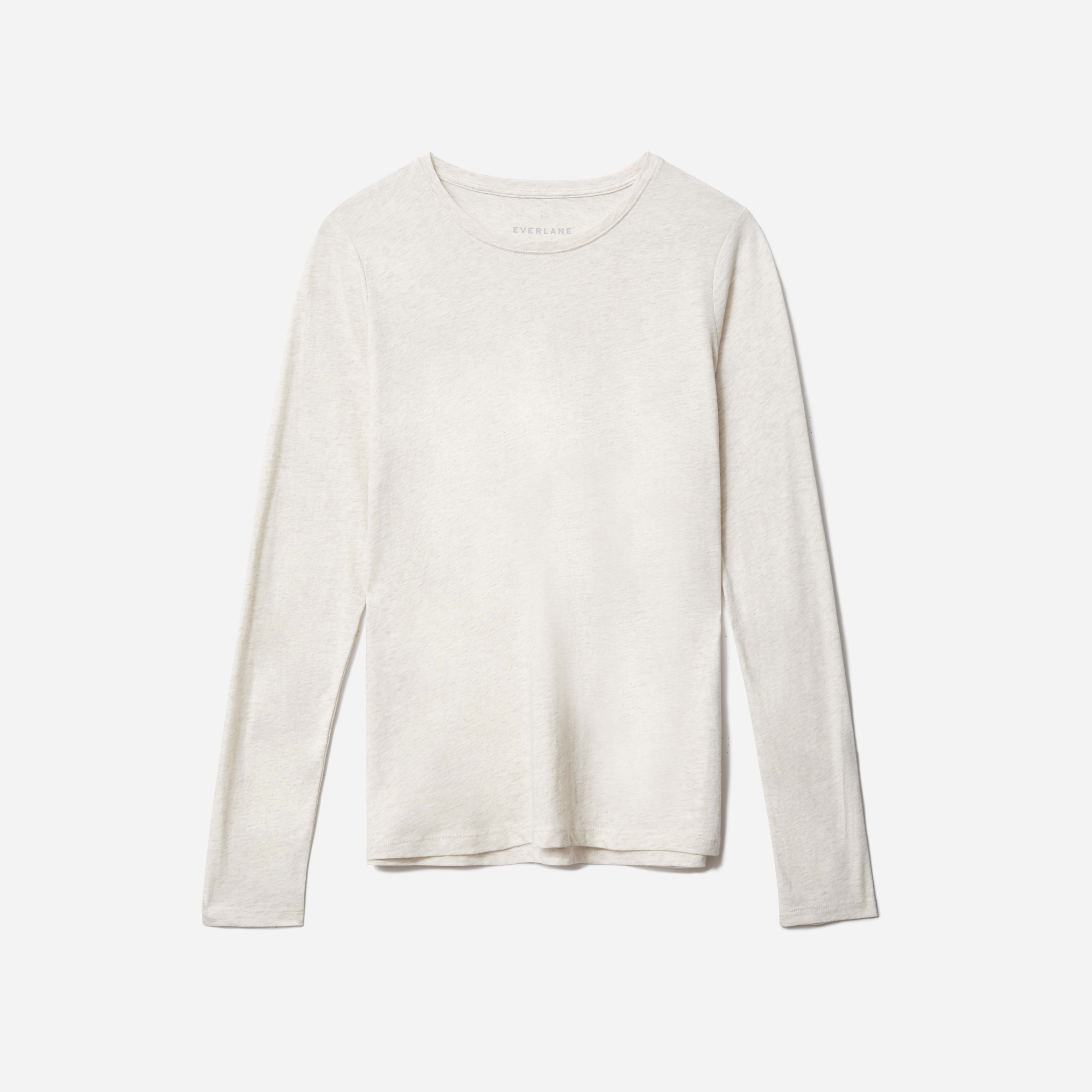 The Organic Cotton Long-Sleeve Crew | Everlane