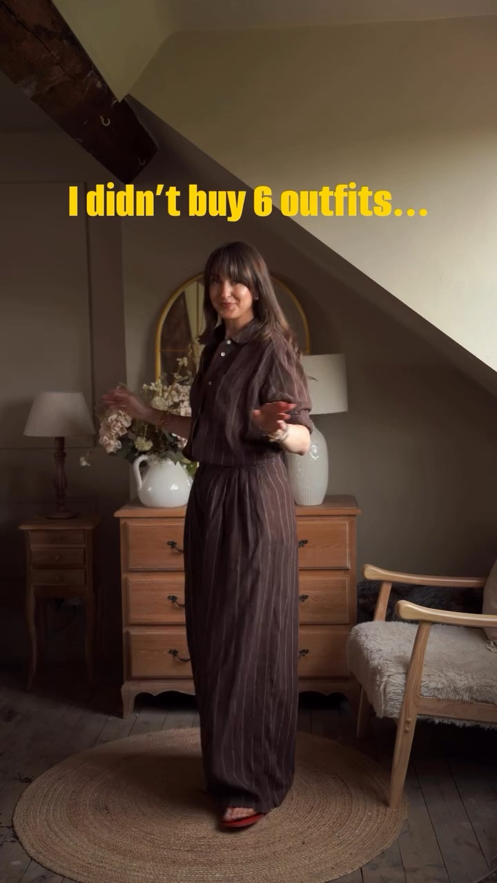 Most people buy a co-ord and only ever wear it one way. Here's why that's the biggest wardrobe mistake you can make.

I've always loved a co-ord. Easy to throw on, looks expensive, feels effortless. For me it's the ultimate summer outfit.

But it was during a wardrobe audit with @annamewes that something really clicked.

She told me to make sure every co-ord I own works hard in my wardrobe. That I can wear it more than one way. That each piece stands alone just as well as it does together.

That one piece of advice changed how I shop completely.

So here I am showing you exactly that. One co-ord. Six different outfits. All styled with pieces I already owned.

Because a great co-ord shouldn't just work as a matching set. It should slot into your existing wardrobe and multiply what you can do with it.

Before I buy any co-ord now I ask myself three questions. Can the top work without the bottom? Can the bottom work without the top? Can I style each piece at least two different ways?

If the answer is yes it earns its place in my wardrobe.

This one passed every test.

Everything is linked on my LTK @ltk.europe 🔗

Save this if you're rethinking how you buy co-ords 👇

#CoordStyle #CapsuleWardrobe #StyleTips #WardrobeEssentials #slowfashion