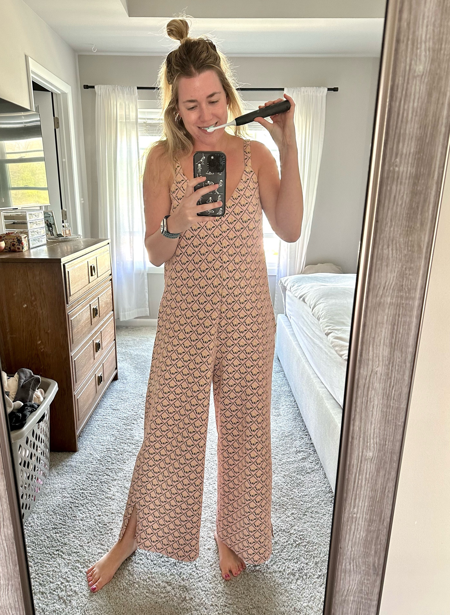 Madewell store plumeria jumpsuit