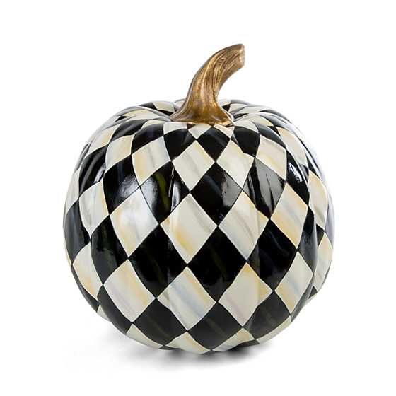 Courtly Harlequin Pumpkin - Medium | MacKenzie-Childs