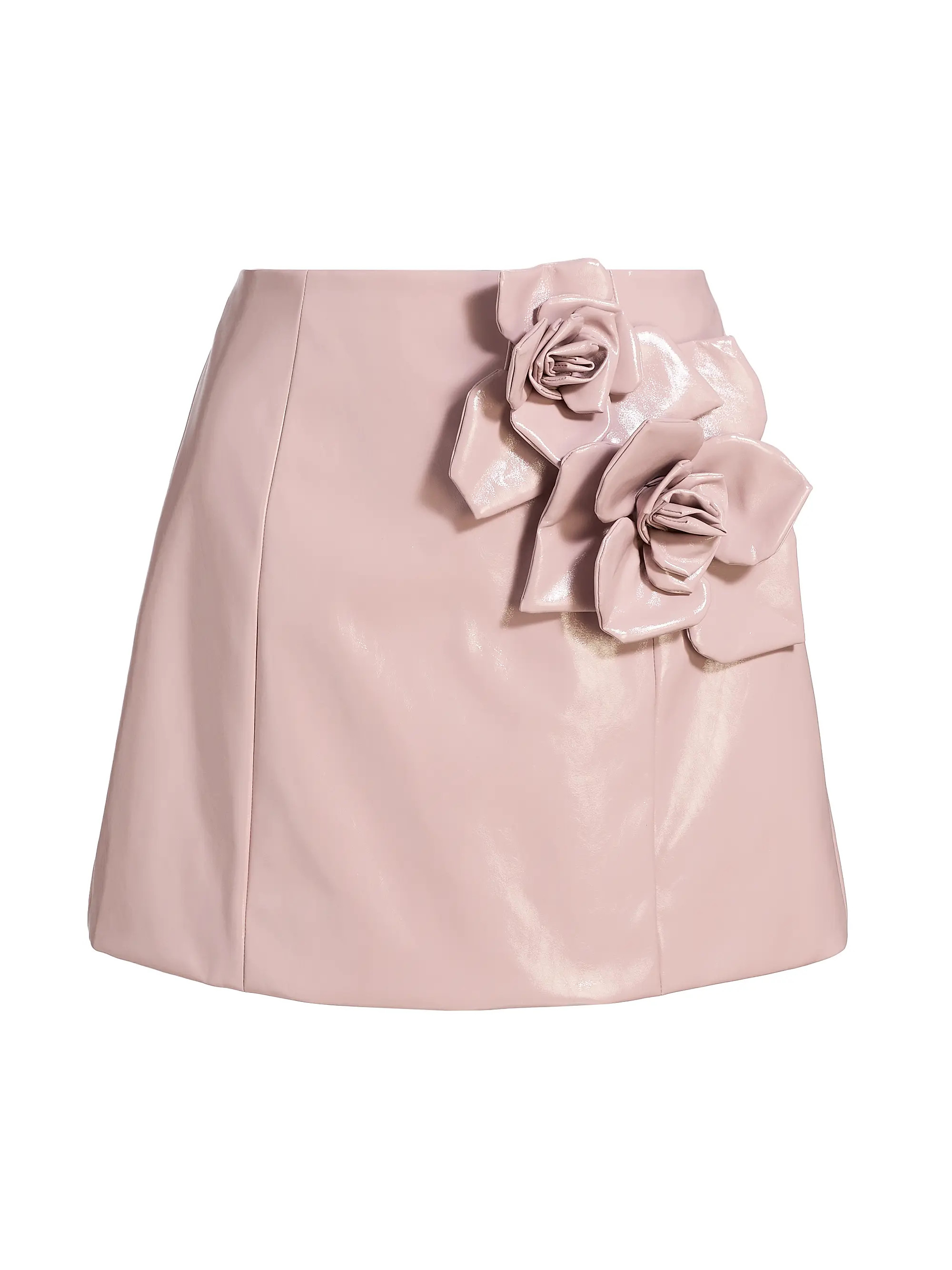Liva Rose Faux Leather Miniskirt | Saks Fifth Avenue