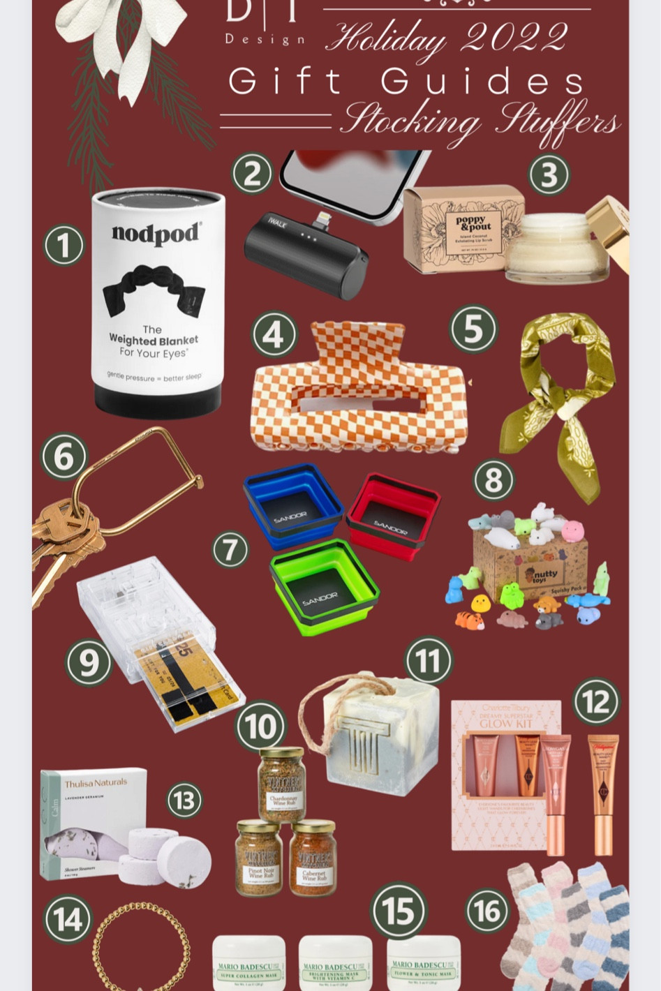 Stocking Stuffer gift guide 2022! From kids, to teens, to all adults- you will find stocking stuffers that will fit your loved ones! 

#LTKHoliday #LTKunder50