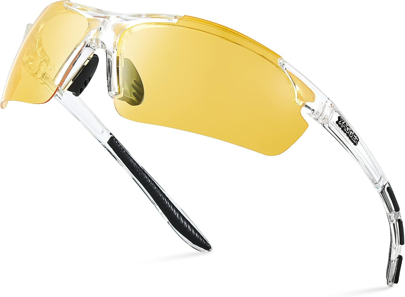 Xagger Polarized Wrap Around Sport Sunglasses for Men Women UV400 Baseball Softball Glasses | Amazon (US)