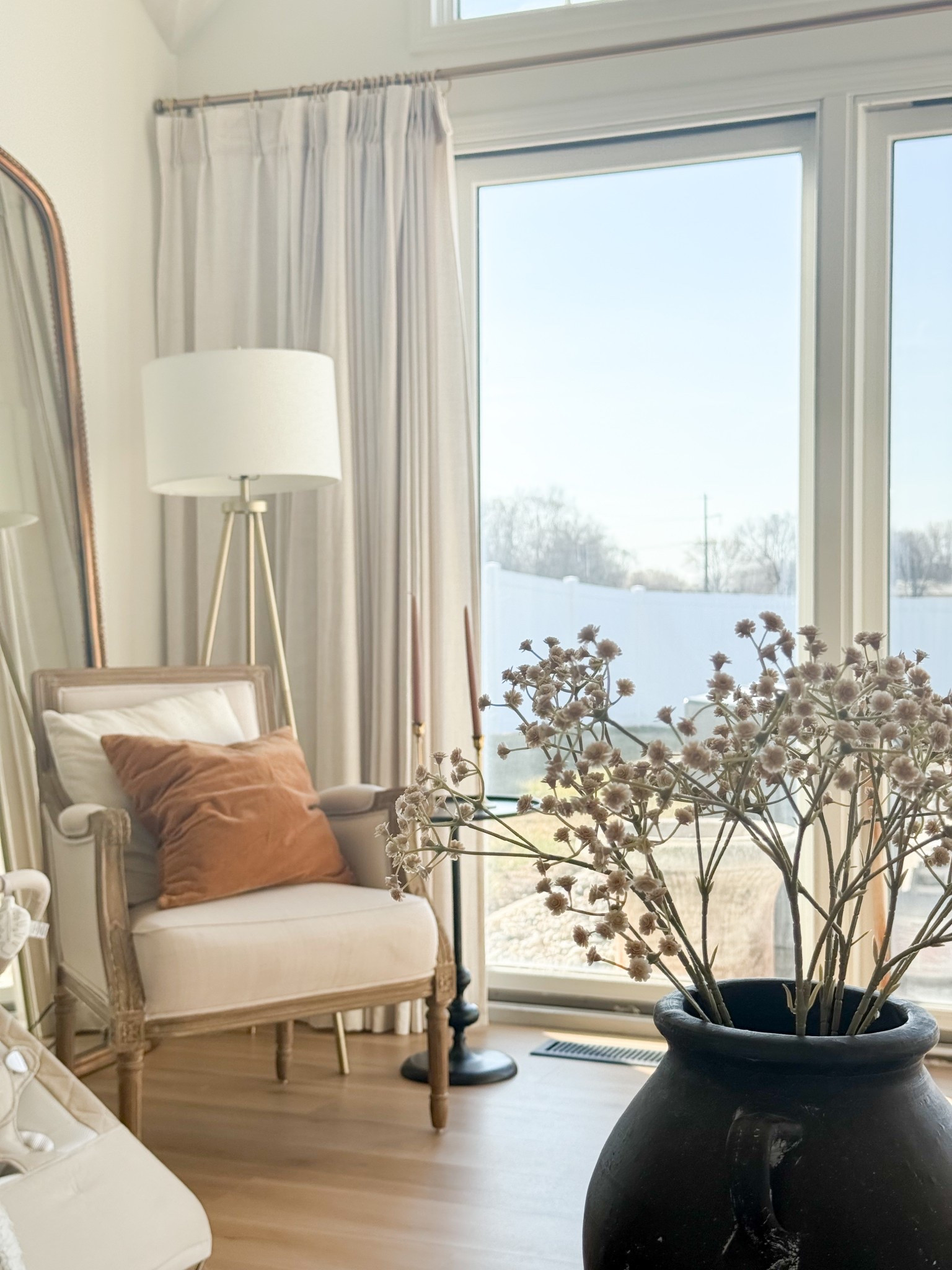 New curtains are up in the living room 🤍

#LTKHome