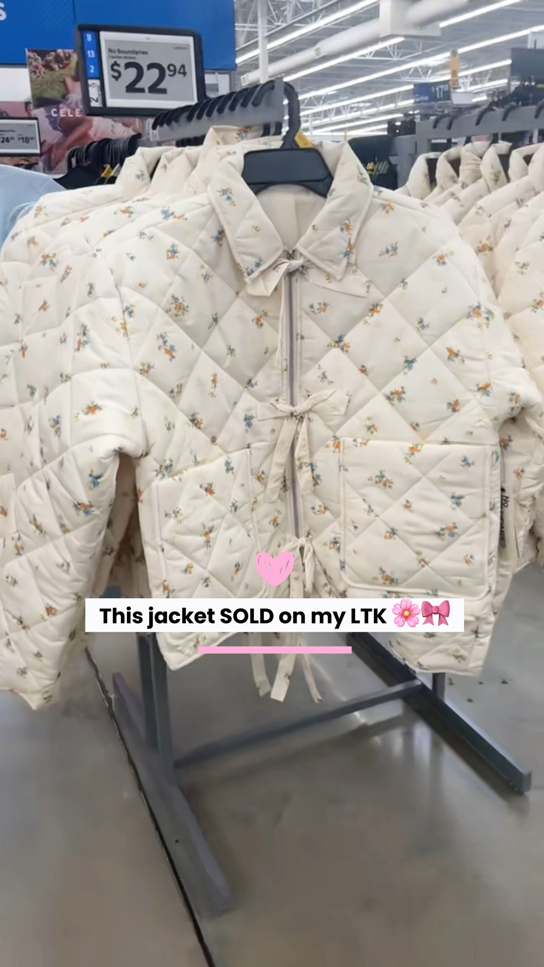 The floral quilted bow jacket you girls LOVE is back 🤍🌸 I’m restyling it with some of the cutest girly spring finds + the Bridgerton collection from Walmart — tanks, dresses, jeans, a matching co-ord set, and the prettiest pink vest 💕 everything is lightweight, feminine, and perfect for transitioning into spring. Linked on my LTK before it’s gone ✨

#LTKSeasonal