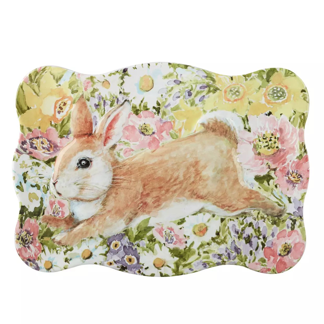 Certified International Easter Garden Rectangle Tray | Kohl's