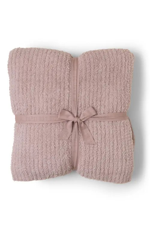 barefoot dreams CozyChic® Ribbed Bed Blanket in Feather at Nordstrom, Size King | Nordstrom