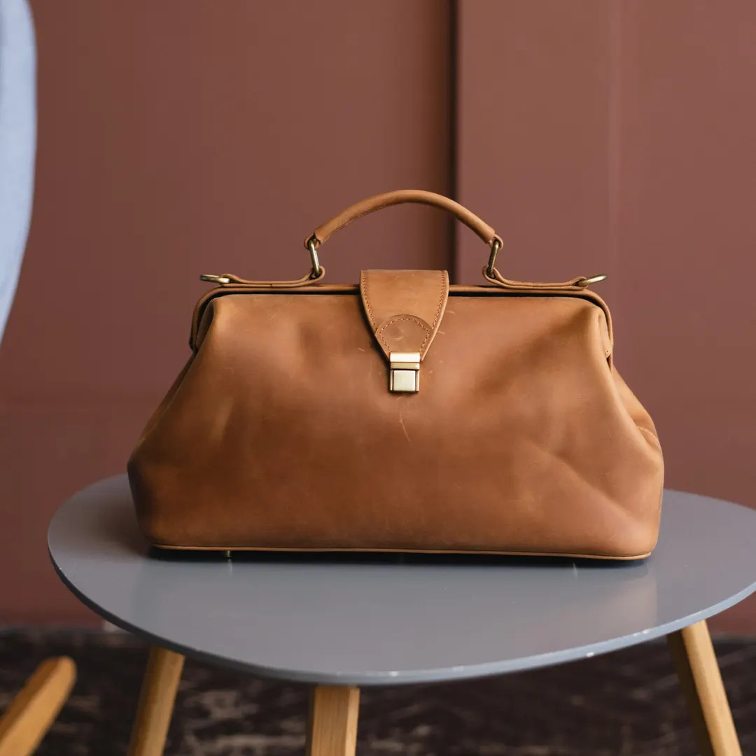 Leather Doctor Bag for Women, Leather Medical Bag, Leather Shoulder Handbag, Personalized Doctor ... | Etsy (US)