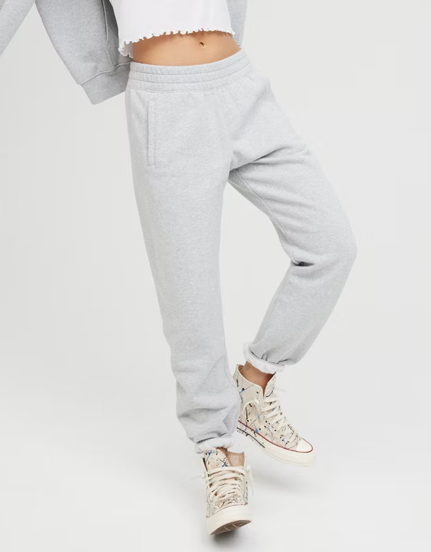 OFFLINE By Aerie Throw-Back Fleece Jogger | American Eagle Outfitters (US & CA)