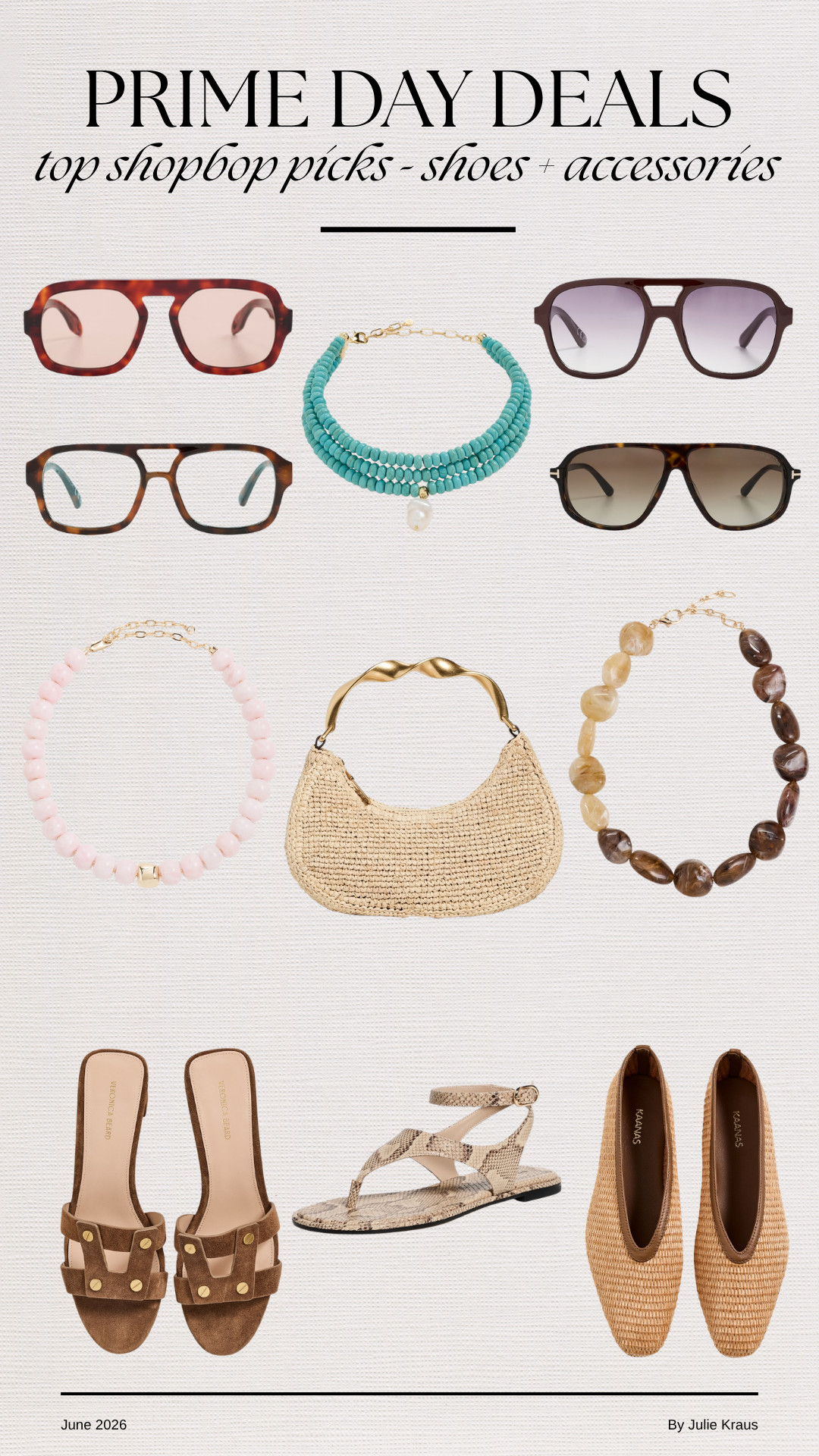 The shoes and accessories I'm loving from Shopbop's Prime Day sale right now. Use code PRIME25 and link your Prime account to save 25%. Prime Day Deals • Shopbop Sale • Summer Shoes • Summer Accessories • Stylist Picks 

 #LTKSeasonal #LTKOver40
