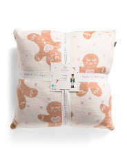 20x20 2pk Gingerbread Hearts Pillows | Global Home | Marshalls | Marshalls