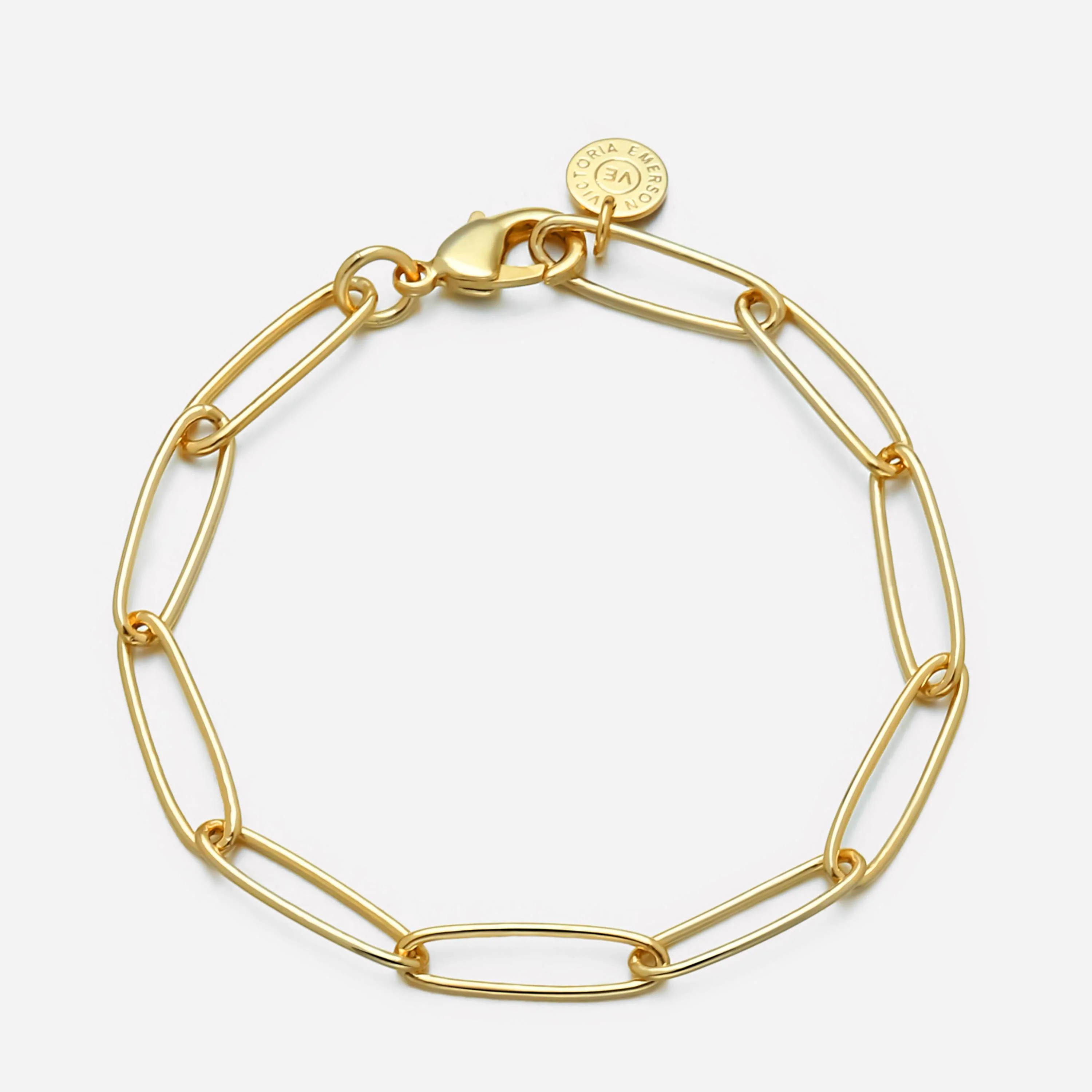 Calix Paperclip Link Chain Bracelet | Victoria Emerson