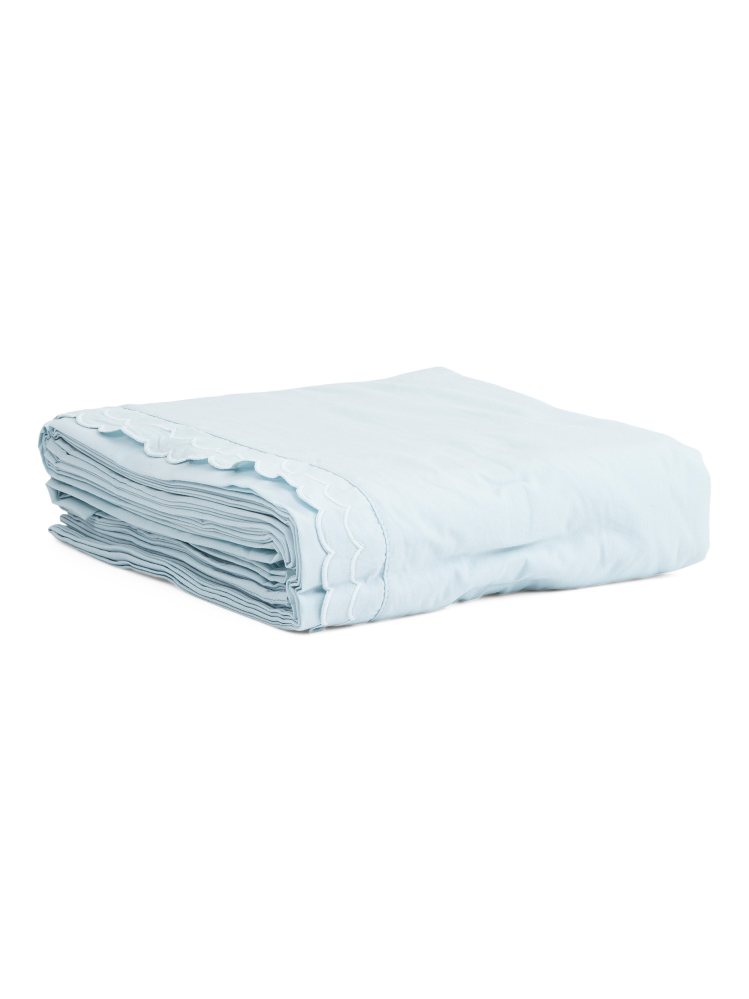Made In Portugal Scalloped Ruffle Sheet Set | TJ Maxx