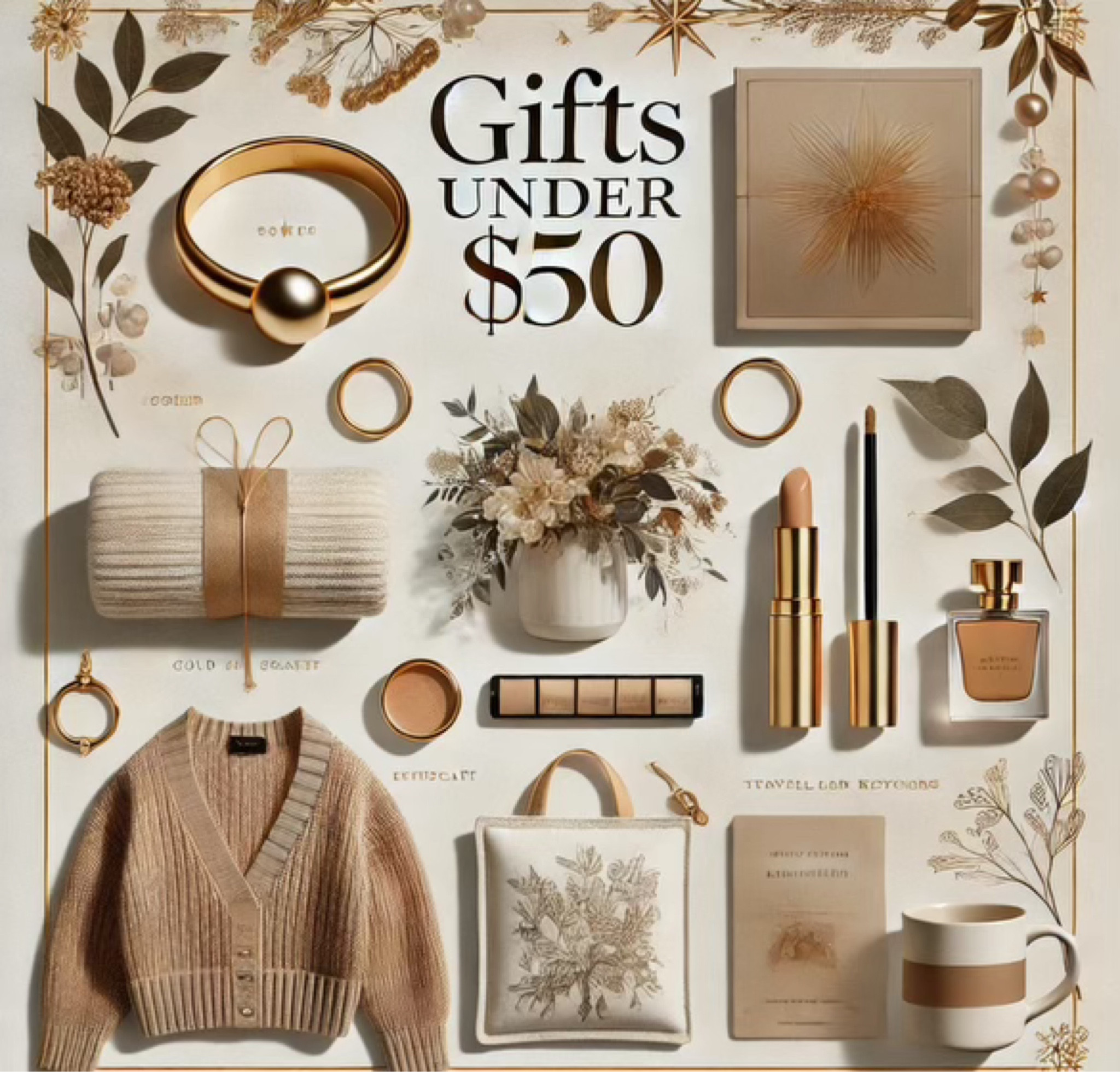 Gifts Idea under $50 

#LTKCyberWeek #LTKHoliday #LTKGiftGuide