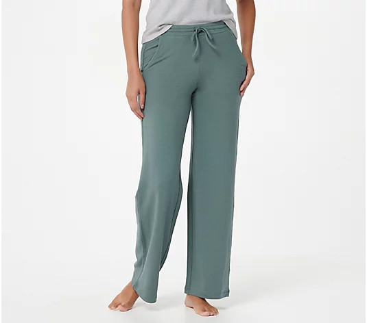 Barefoot Dreams Malibu Collection Luxe Lounge Wide- Leg Pant | QVC