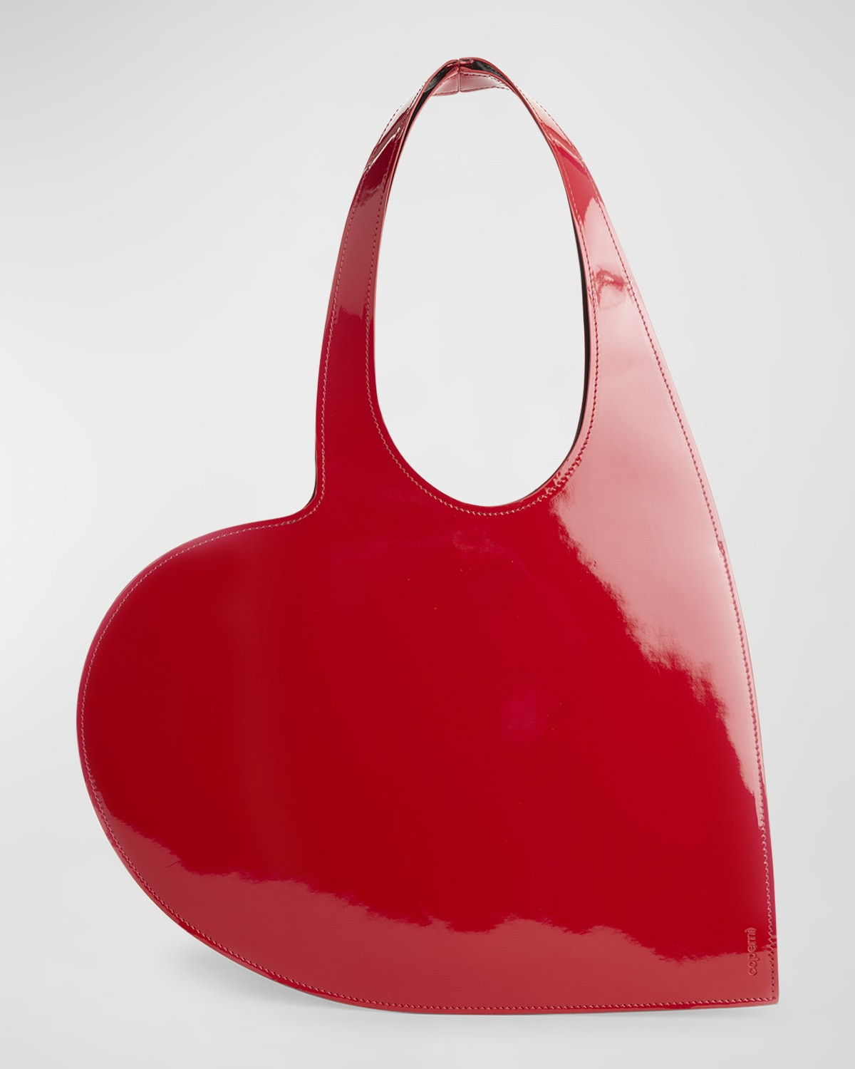 Mini Heart Patent Tote Bag | Neiman Marcus