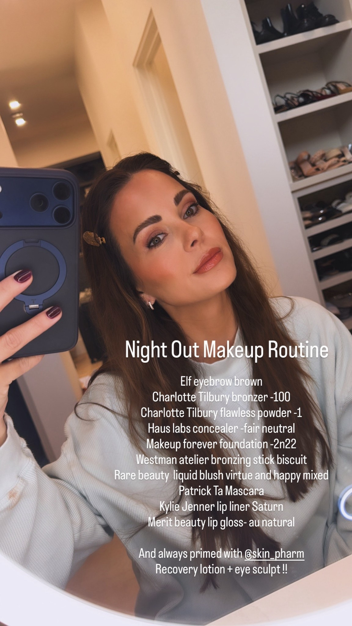 My recent evening makeup routine! 

#LTKHoliday #LTKBeauty #LTKgrwm